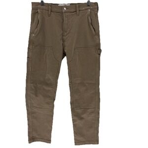 Hollister Loose Brown Carpenter Pants Utility Workwear Men 32X30